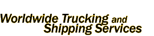 J.R. Christoni - Worldwide Trucking and Shipping Services